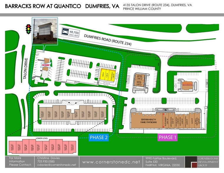 4135 Talon Dr, Dumfries, VA à louer - Plan de site - Image 2 de 3