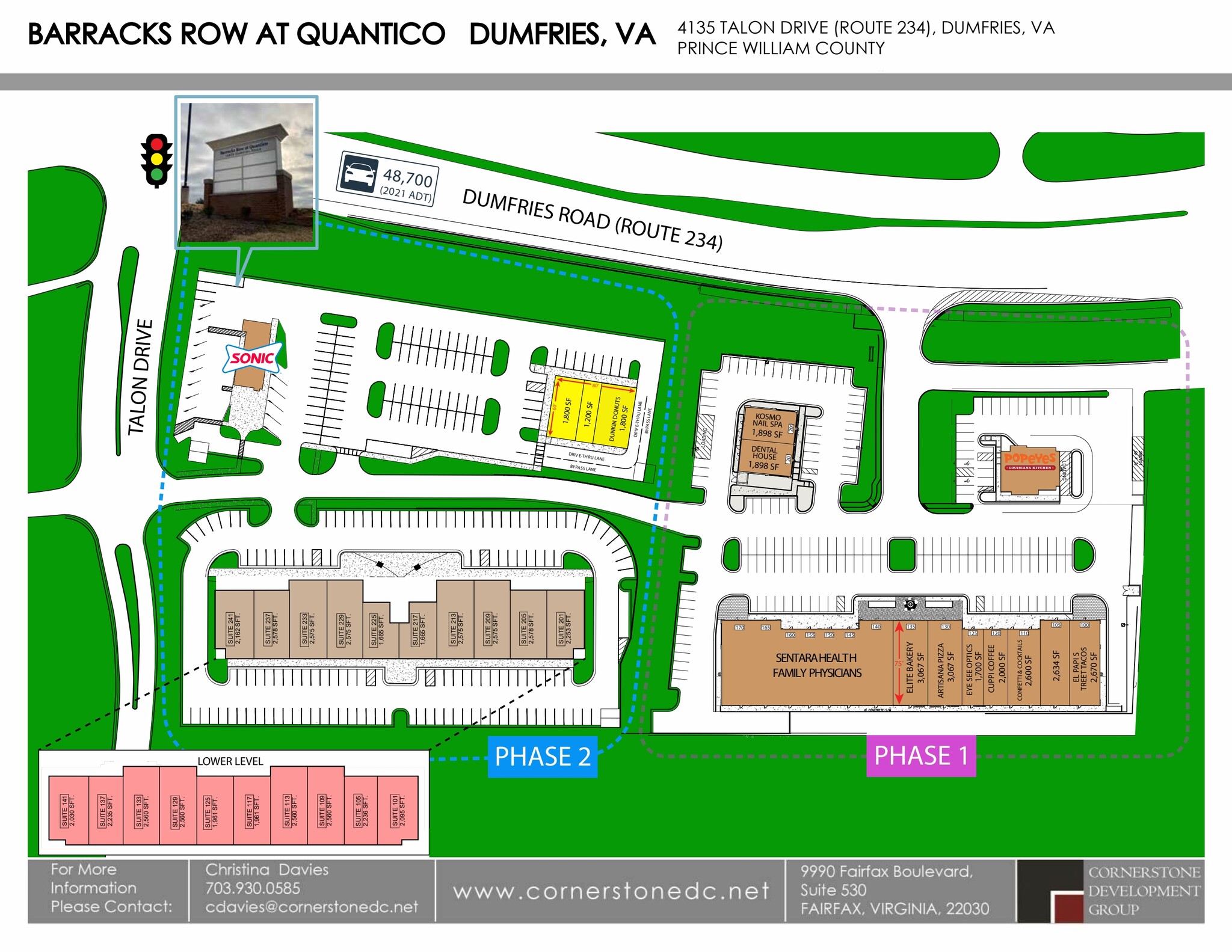 4135 Talon Dr, Dumfries, VA for lease Site Plan- Image 1 of 1