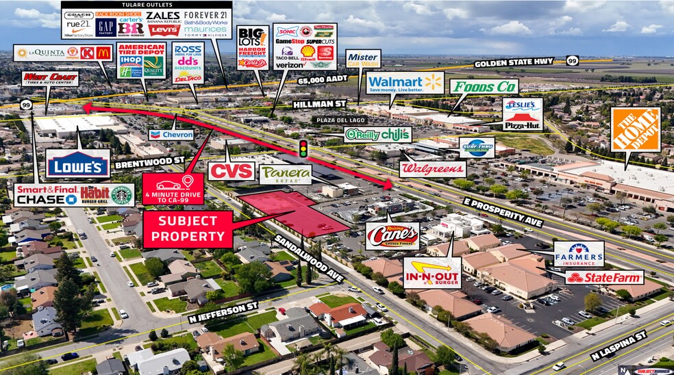 Prosperity Ave, Tulare, CA à louer - Photo du bâtiment - Image 2 de 7