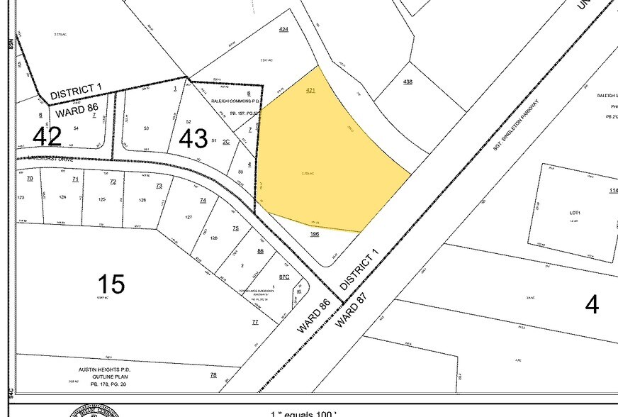 4913 Raleigh Common Dr, Memphis, TN à vendre - Plan cadastral - Image 2 de 4