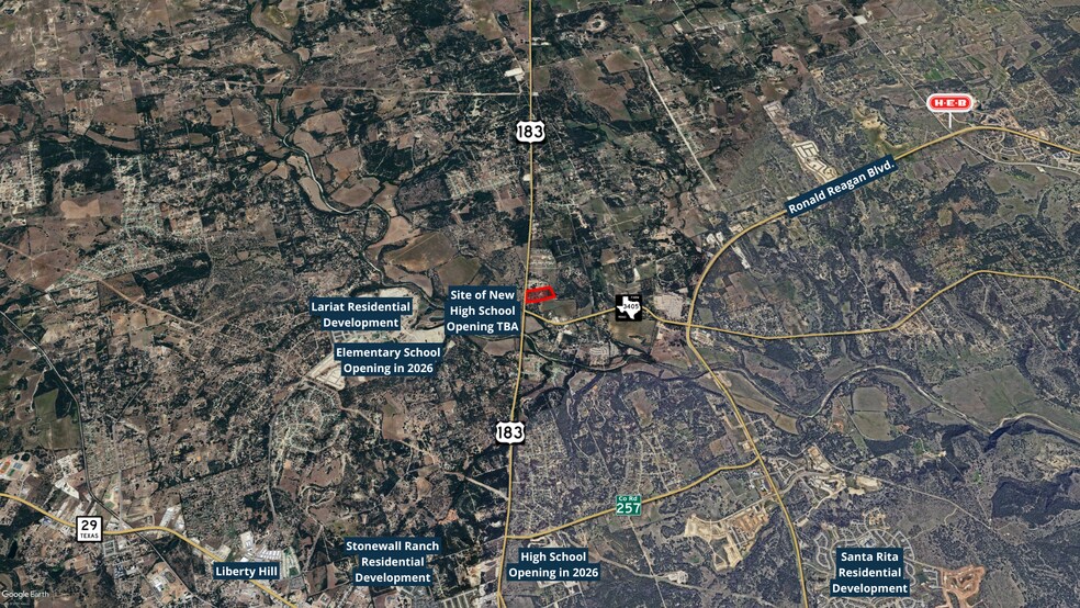 3950 Hwy 183 N, Liberty Hill, TX for sale - Building Photo - Image 2 of 5