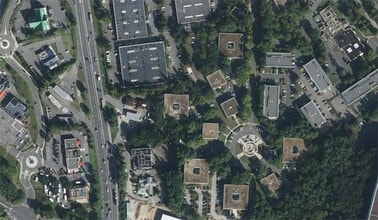 Éragny, VDO - Aerial map view