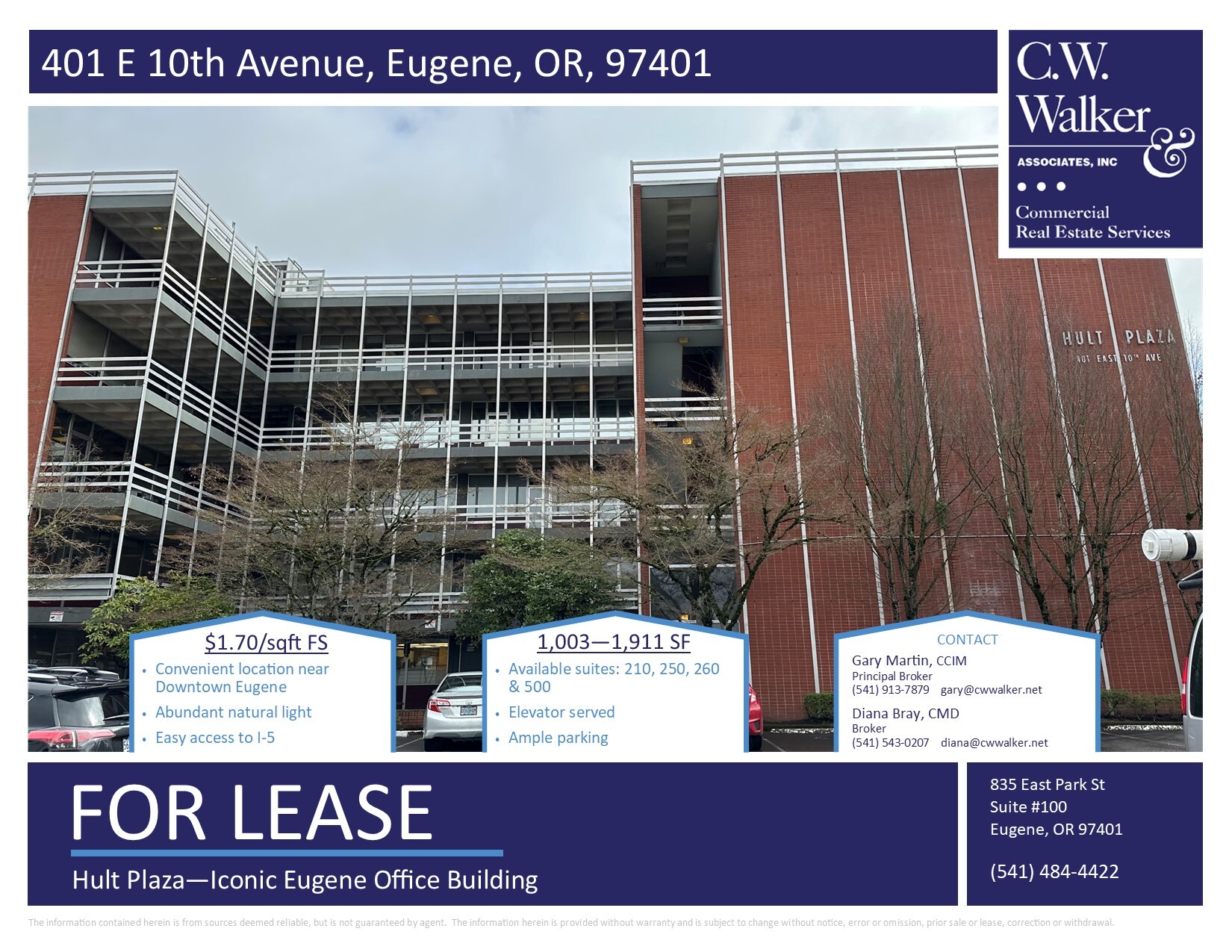 401 E 10th Ave, Eugene, OR for lease Building Photo- Image 1 of 6