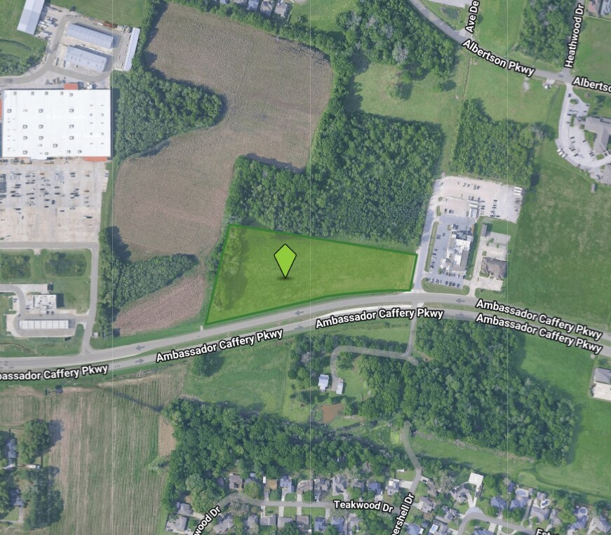 Ambassador Caffery Pky, Youngsville, LA à vendre Aérien- Image 1 de 2