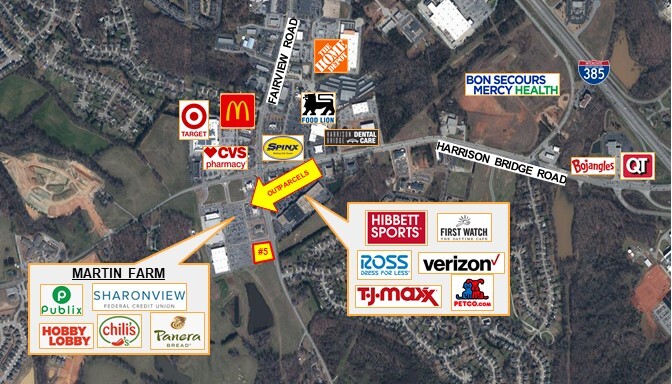 Fairview & Harrison Bridge Rd, Simpsonville, SC for lease - Building Photo - Image 1 of 3