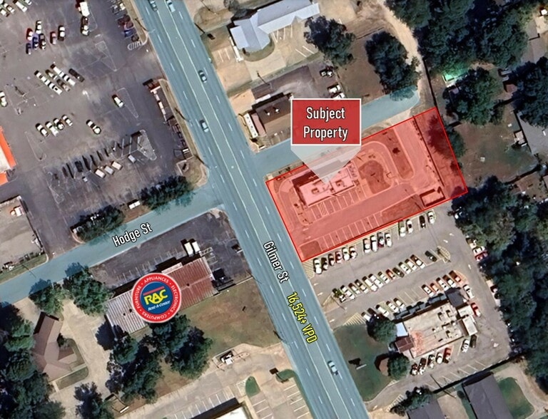 900 Gilmer St, Sulphur Springs, TX for sale - Aerial - Image 3 of 4