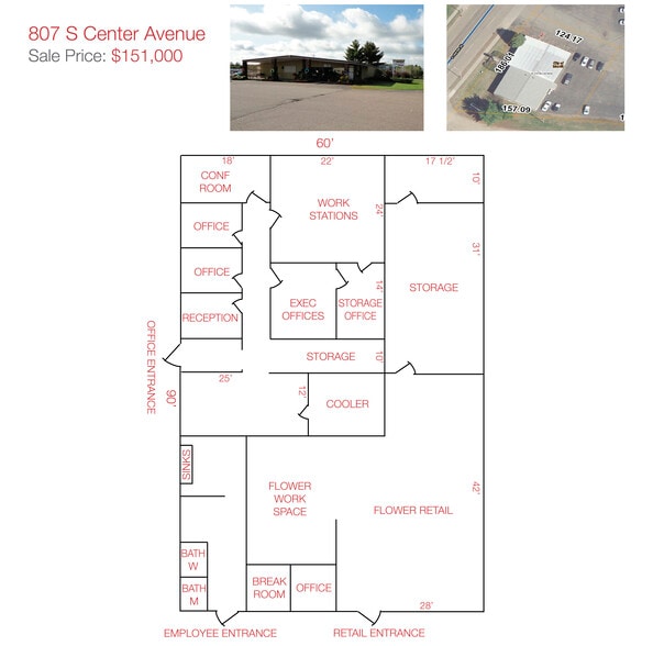 807 S Center Ave, Merrill, WI for lease - Building Photo - Image 2 of 3