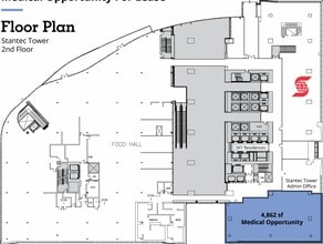 10220 103rd Ave NW, Edmonton, AB for lease Floor Plan- Image 1 of 5