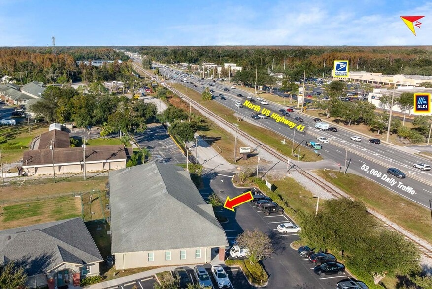 18284 N US Highway 41, Lutz, FL for lease - Aerial - Image 3 of 10