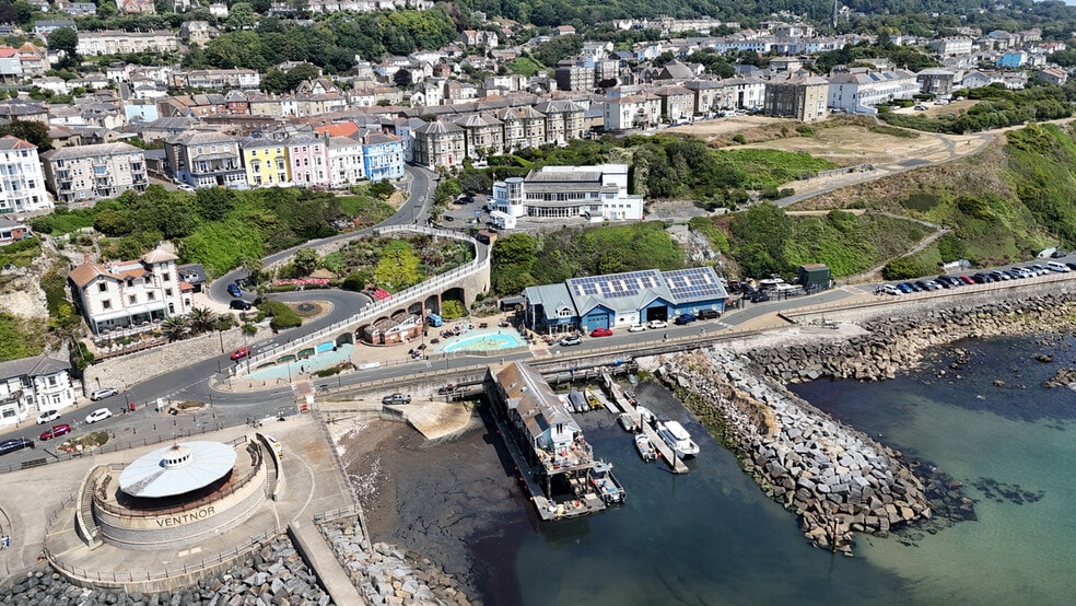 Pier St, Ventnor for lease - Aerial - Image 2 of 4