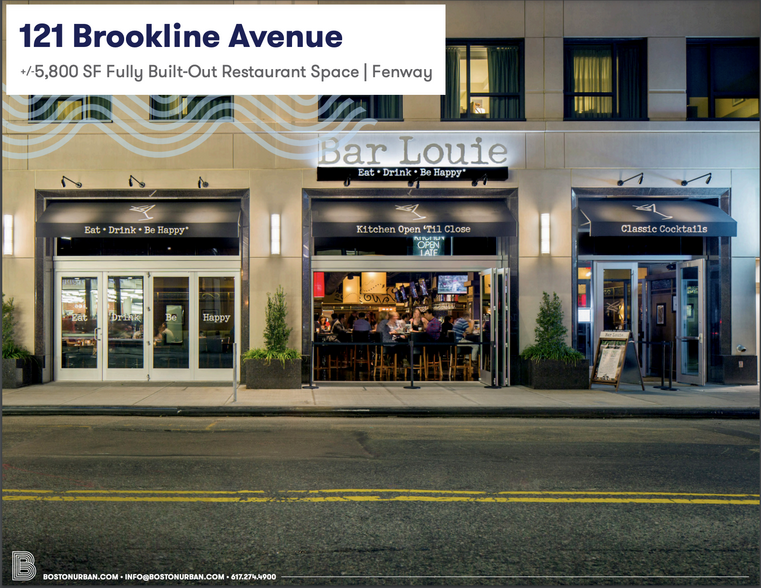 121 Brookline Ave, Boston, MA for sale - Building Photo - Image 1 of 1