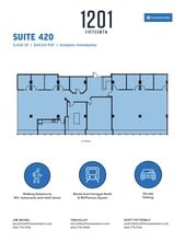 1201 15th St NW, Washington, DC for lease Floor Plan- Image 1 of 1