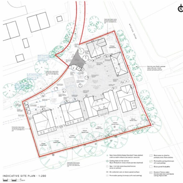 Trumpers Way, Felsted for sale - Site Plan - Image 3 of 5