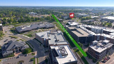 8933-8941 Technology Dr, Fishers, IN - AÉRIEN Vue de la carte - Image1