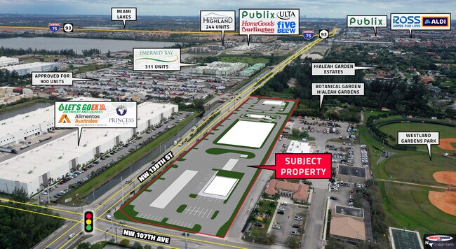 Plus de détails pour 10500 NW 138th St, Hialeah Gardens, FL - Terrain à louer