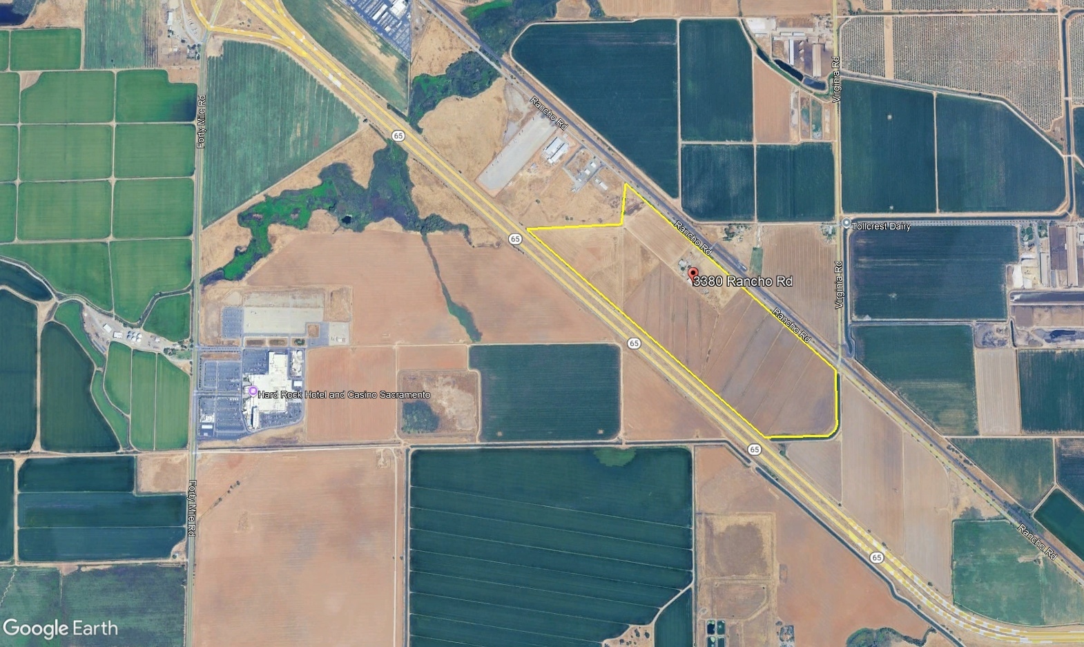 3380 Rancho Rd, Wheatland, CA for sale Aerial- Image 1 of 6