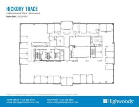 5410 Maryland Way, Brentwood, TN for lease Floor Plan- Image 1 of 1