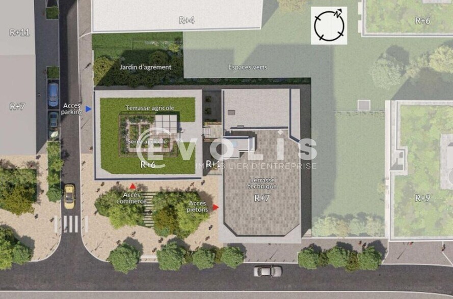 Commerce de détail dans Ivry-sur-Seine à vendre - Plan de site - Image 3 de 3