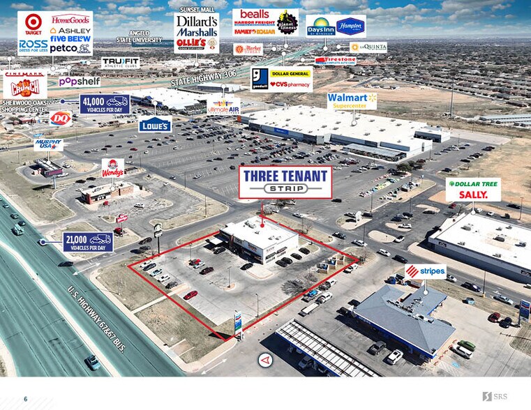 5651 Sherwood Way, San Angelo, TX à vendre - Photo du bâtiment - Image 3 de 6