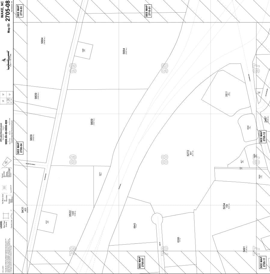 844-877 E Gannon Ave, Zebulon, NC for lease Plat Map- Image 1 of 3
