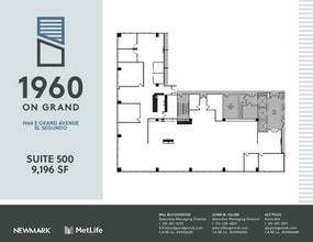 1960 E Grand Ave, El Segundo, CA à louer Plan d’étage- Image 1 de 1