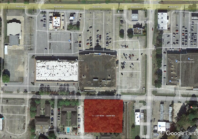 3905 Laurel St, Beaumont, TX à vendre - Aérien - Image 2 de 2