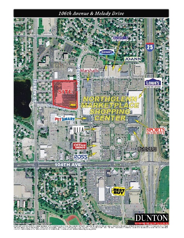 Plus de détails pour 10615-10655 Melody Dr, Northglenn, CO - Commerce de détail à louer