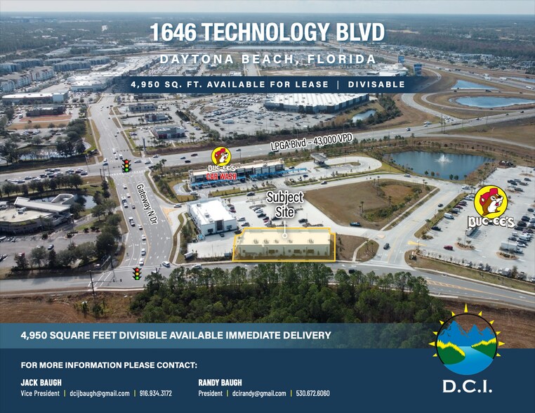 1 Technology Blvd, Daytona Beach, FL à louer - Photo du bâtiment - Image 1 de 15