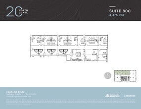 20 N Clark St, Chicago, IL for lease Floor Plan- Image 1 of 1