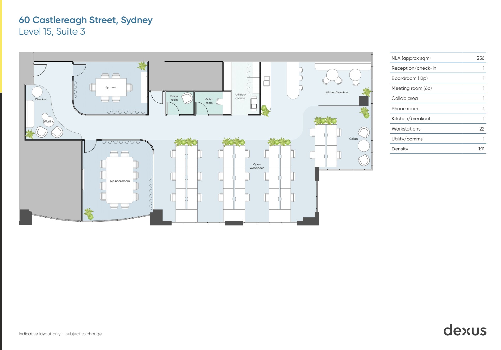 60 Castlereagh St, Sydney à louer Plan d’étage- Image 1 de 1