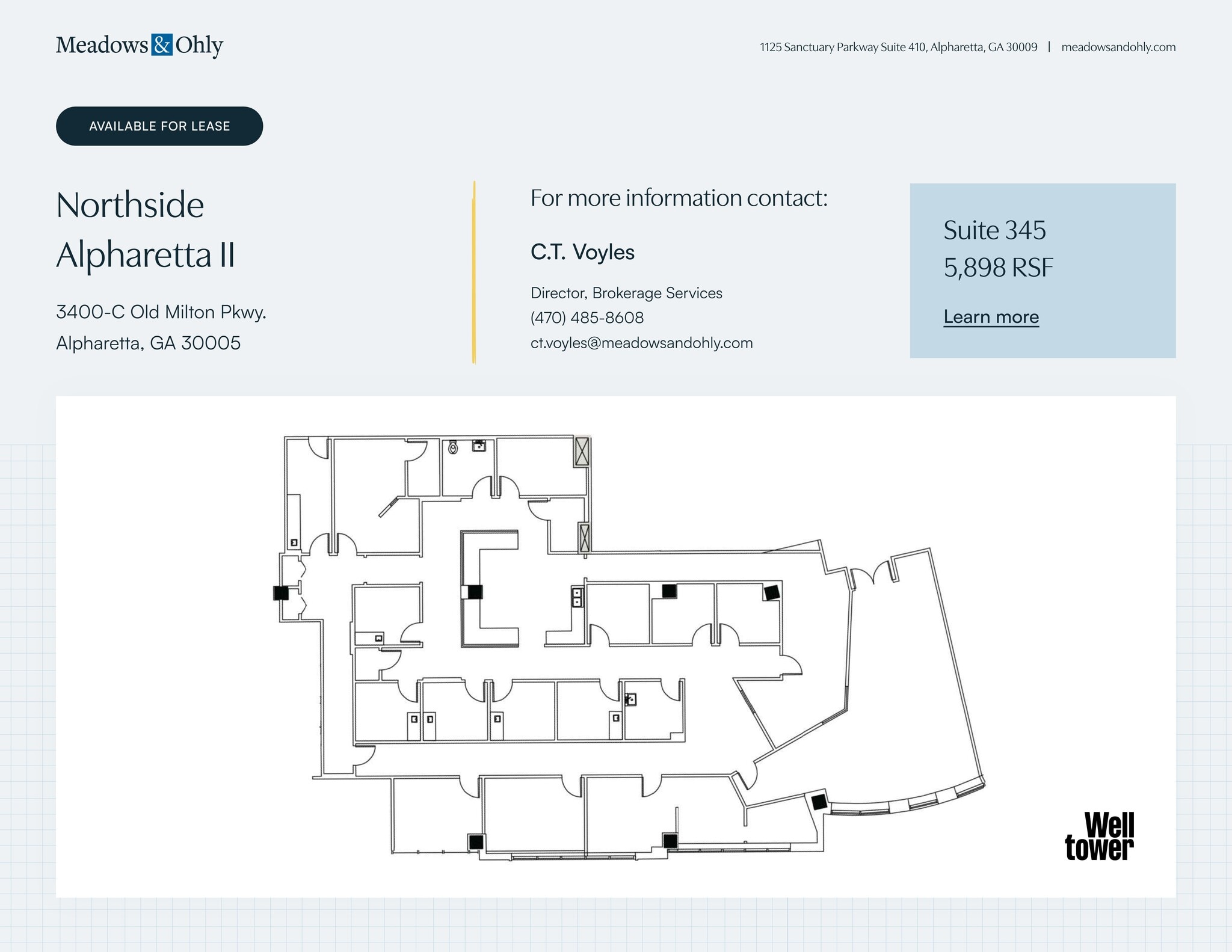 3400 Old Milton Pky, Alpharetta, GA for lease Site Plan- Image 1 of 9