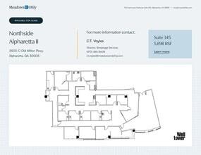 3400 Old Milton Pky, Alpharetta, GA for lease Site Plan- Image 1 of 9
