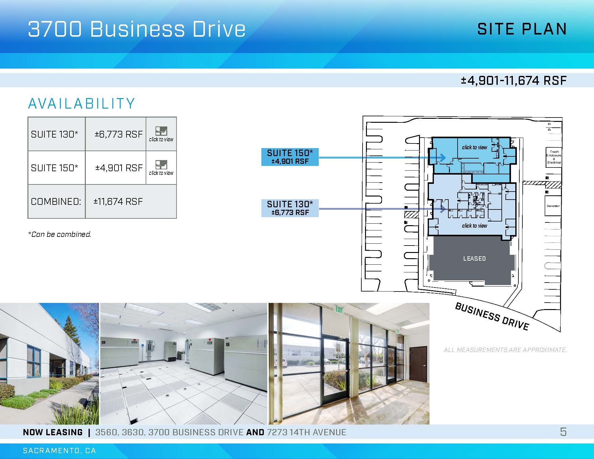 3700 Business Dr, Sacramento, CA for lease Floor Plan- Image 1 of 2