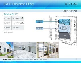 3700 Business Dr, Sacramento, CA for lease Floor Plan- Image 1 of 2