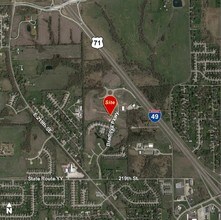 10909 Industrial Cir, Peculiar, MO - Aerial map view