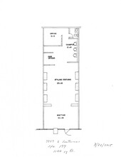 3857 E Southcross Blvd, San Antonio, TX à louer Plan d’étage- Image 1 de 5