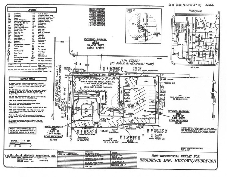 21 11 St, Atlanta, GA for sale - Plat Map - Image 2 of 2