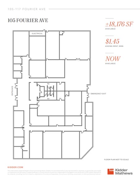 105-117 Fourier Ave portfolio of 2 properties for sale on LoopNet.ca - Floor Plan - Image 3 of 4
