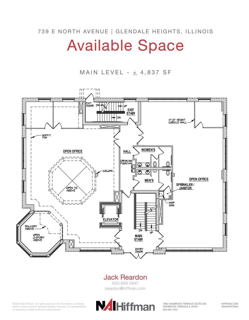 739 North Ave, Glendale Heights, IL for lease Floor Plan- Image 1 of 1