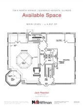 739 North Ave, Glendale Heights, IL for lease Floor Plan- Image 1 of 1