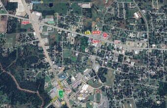 801 S 17th St, West Columbia, TX - AERIAL  map view - Image1