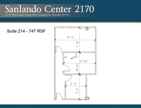 2170 W State Road 434, Longwood, FL for lease Site Plan- Image 1 of 1