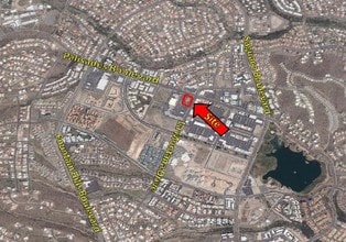 13404 N La Montana Dr, Fountain Hills, AZ - AERIAL  map view