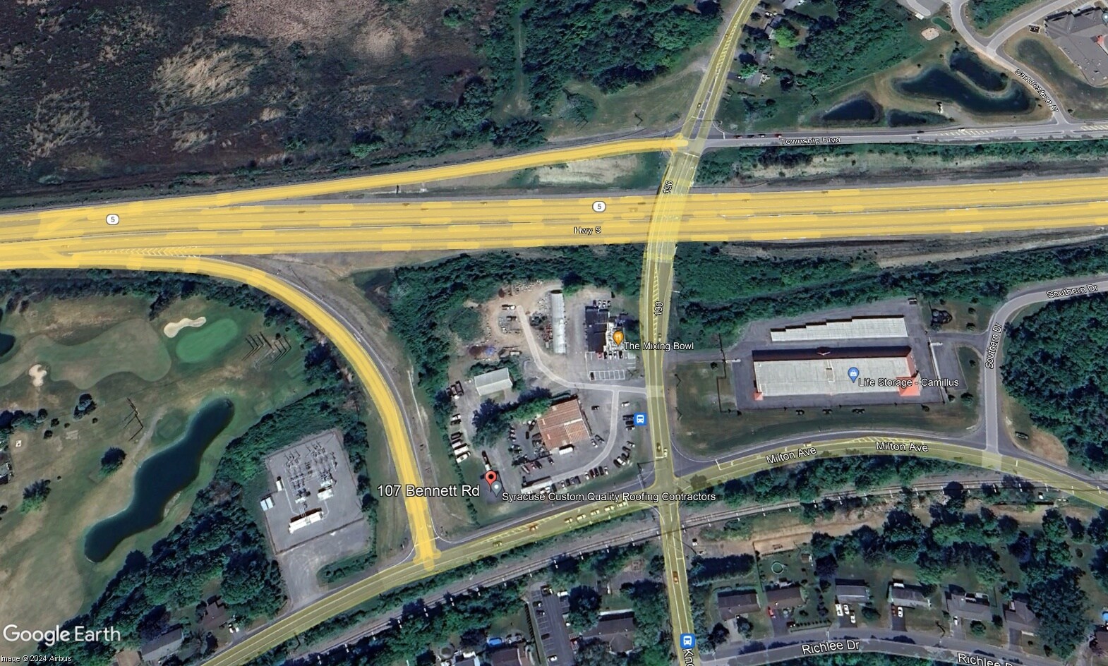 107 Bennett Rd, Camillus, NY à vendre Aérien- Image 1 de 15
