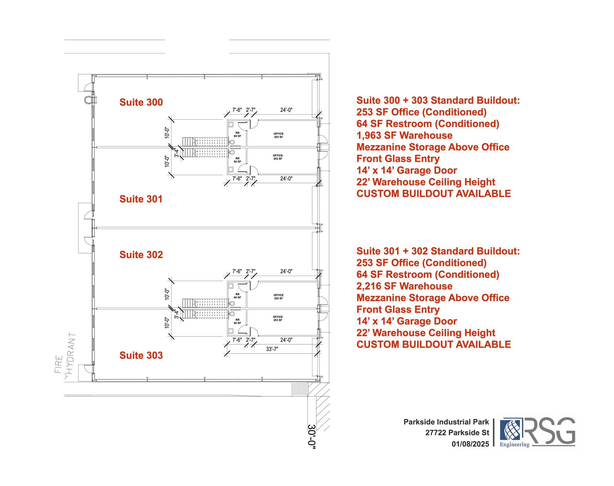 27722 Parkside St, Katy, TX for lease Floor Plan- Image 1 of 1