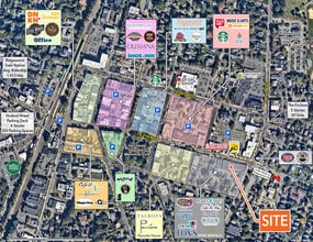 230-262 E Ridgewood Ave, Ridgewood, NJ - AERIAL  map view