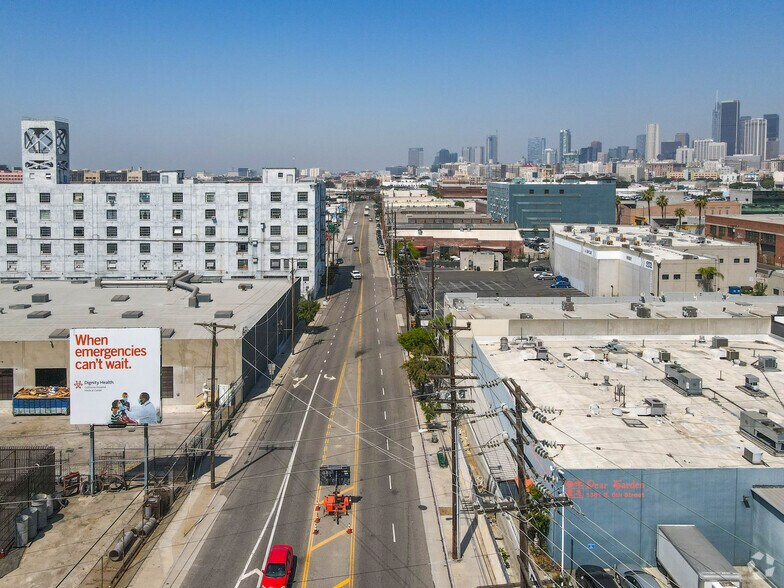 1300 Factory Pl, Los Angeles, CA for lease - Aerial - Image 3 of 3
