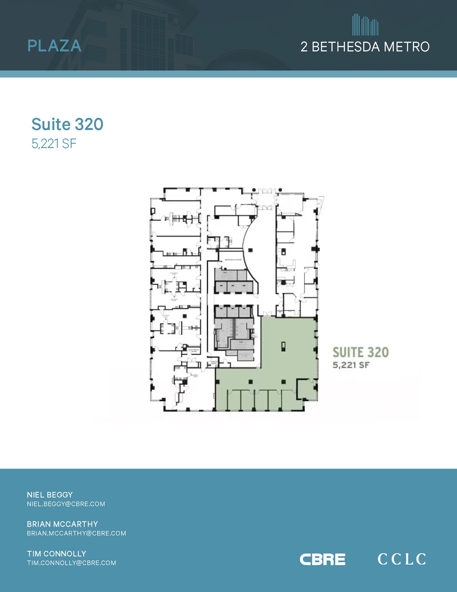 2 Bethesda Metro Ctr, Bethesda, MD for lease Floor Plan- Image 1 of 1
