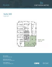 2 Bethesda Metro Ctr, Bethesda, MD for lease Floor Plan- Image 1 of 1