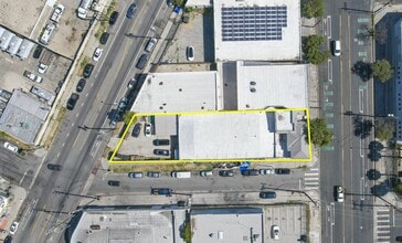 3515 S Avalon Blvd, Los Angeles, CA - Aerial map view